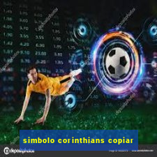 simbolo corinthians copiar